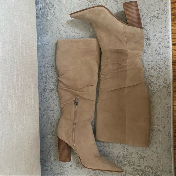 New! Vince Camuto Derika Boots in Tortilla, SZ 9 - Picture 9 of 13